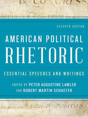 cover image of American Political Rhetoric